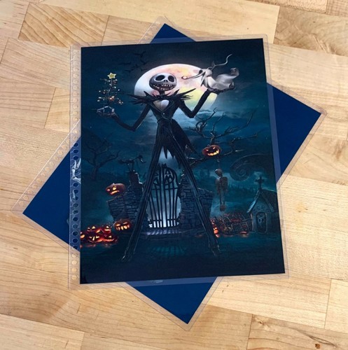 Nightmare before Christmas Front Back Cover Set 4 use w Erin Condren Planner~ - Picture 2 of 4