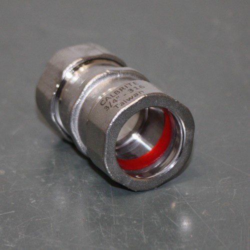 Calbrite Druckkupplung S20700CC00, 3/4" EMT-Rohr, 316 Edelstahl - Bild 3 von 7