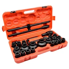 Impact Socket Set 26PCs 6 Point Metric Master 3/4" Drive 21mm-55mm&1" Drive 65mm