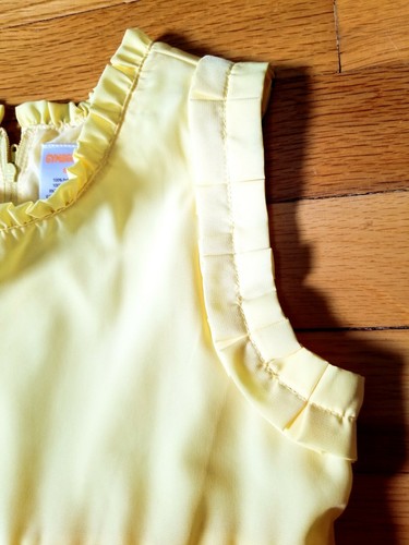 NWOT Gymboree Special Occasion Orange Yellow Sunshine Stripe Dress Lined Sz 8 - Picture 8 of 12