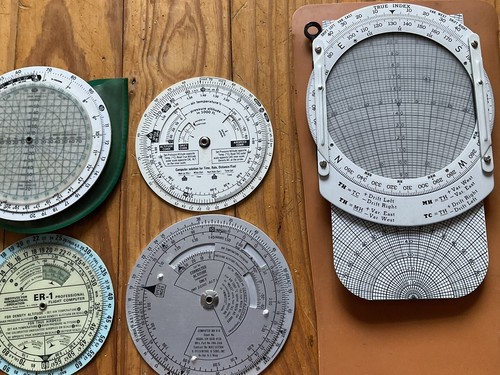 Set Of 9 Dead Reckoning Air Navigation Computers Air Force, Navy, Felsenthal Etc - Picture 3 of 13