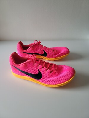 Nike Track Shoes Rival Distance Hyper Pink Running Men's 13