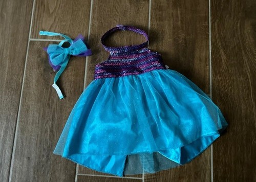 Build A Bear Teddy + 4 Outfits Kleid Short Top Spielzeug Jubiläumsedition W Neu - Bild 6 von 6