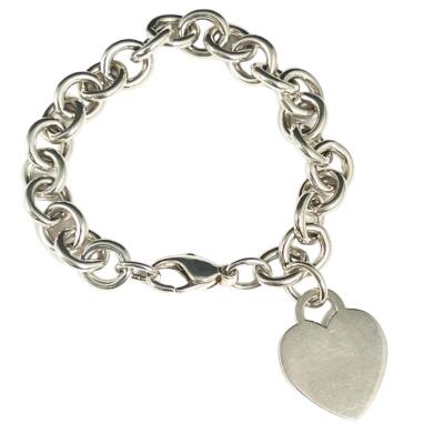 アクセサリー tiffany&co return to heart bracelet 925 Tiffany & Co.Return to Tiffany Large Heart Charm Tag