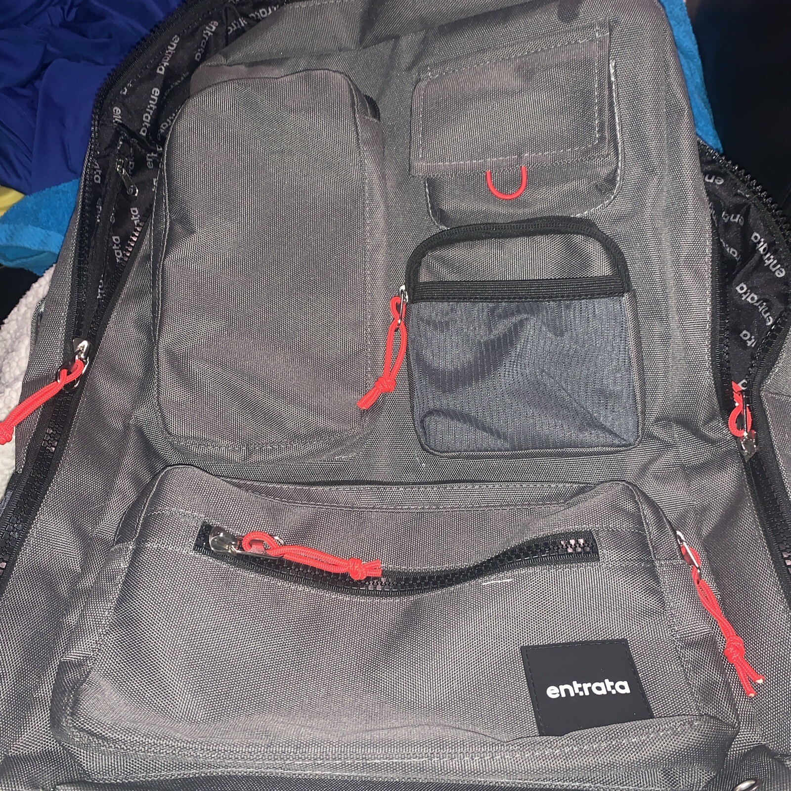 ENTRATA RED LABEL Tech Waterproof Travel Xl Laptop Bag Backpack unisex