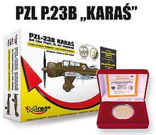 Mirage Hobby 480002 - 1:48 PZL-23B Karas Light Bomber 64th Line - New