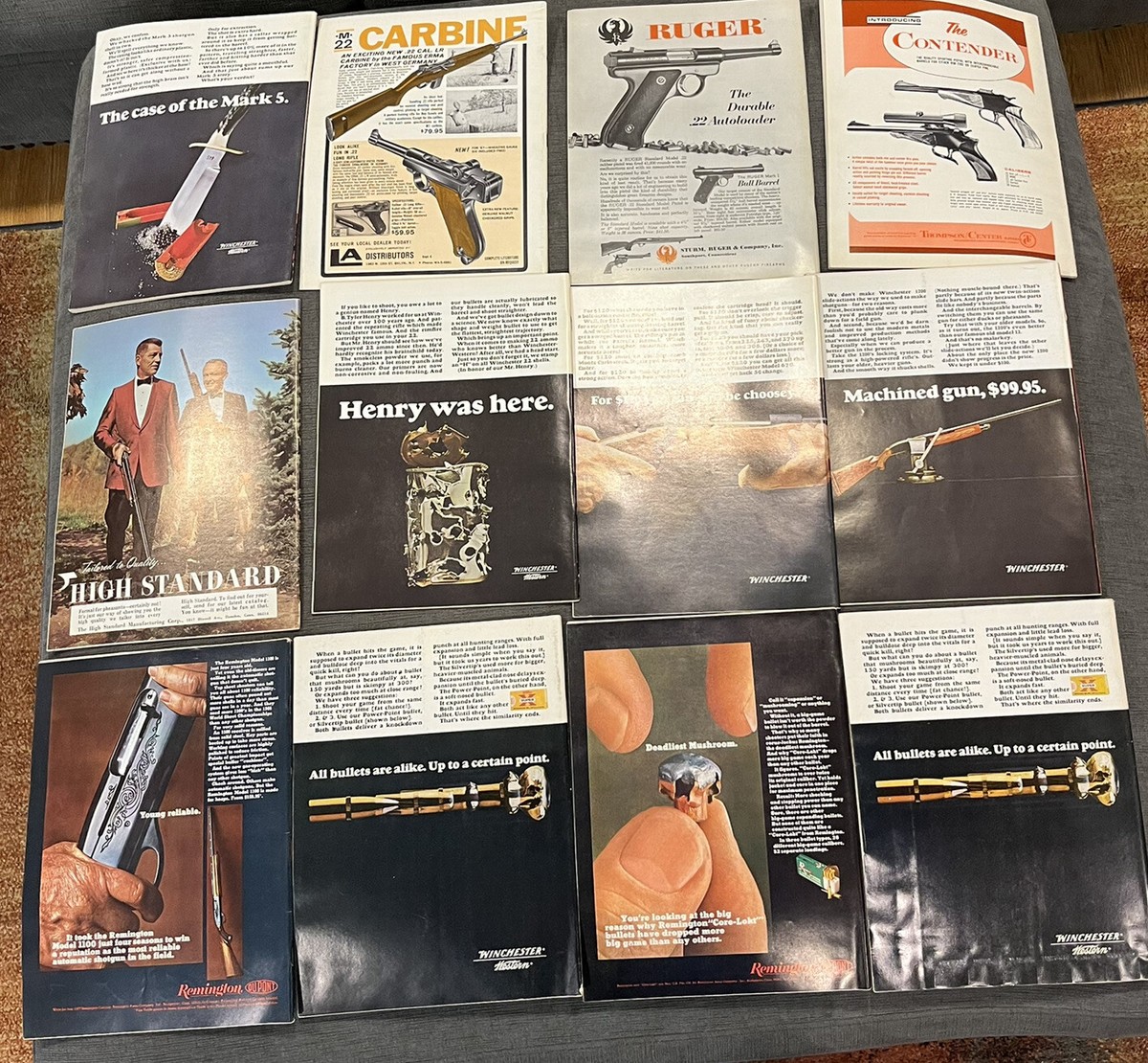 Vintage 1967 GUNS Magazine Lot of 12 Complete Year Hunting