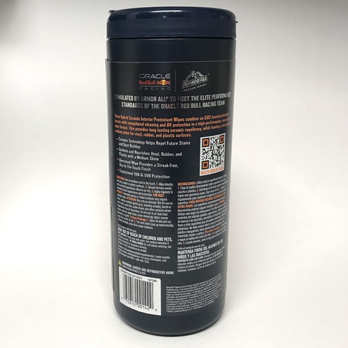 Armor All Podium Series Hybrid Ceramic Medium Shine Protectant Wipes 25ct - Picture 2 of 2