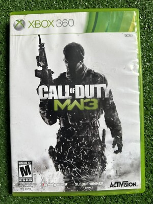 Call Of Duty Modern Warfare 3 MW3 Microsoft Xbox 360 - 2011
