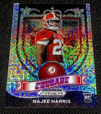 Najee Harris 2021 Prizm DP Silver Mojo Rookie Jersey Number Match #22/25 1/1 RC