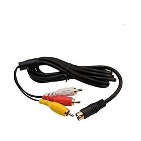 Lot Of 10 Composite AV Audio Video RCA Cable For Sega Saturn  Video Game Accesso