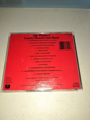 CD The Beatles: Sgt. Pepper's Lonely Hearts Club Band (1967/1987 EMI) Rock - Bild 2 von 4