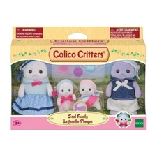 Calico Critters #CC2176 SEAL FAMILY New in Box