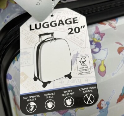 Bioworld Disney 100 Years Limited Edition Luggage Set of 2