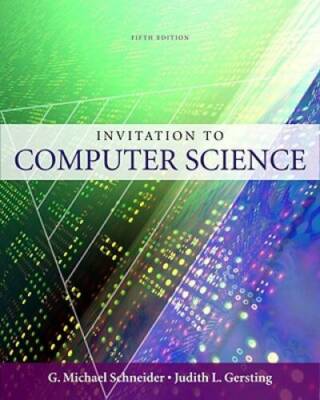 An Invitation to Computer Science, 5th Edition - Paperback - GOOD
