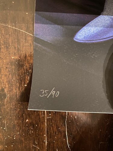 Sexy impresión artística de anime asiático vaquero Bebop Faye San Valentín Jen Bartel SDCC mondo - Imagen 6 de 6
