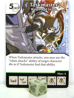 Dice Masters - #078 Taskmaster Watch and Learn - Deadpool