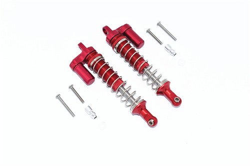 GPM Aluminum Front/Rear L-Shape Piggy Back Spring Dampers 100MM For AXIAL CAPRA - Picture 5 of 15