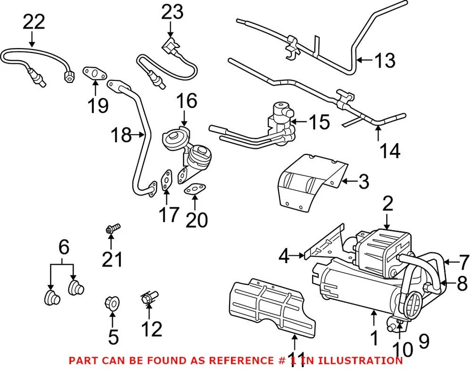 Genuine OEM Mopar Vapor Canister For Dodge Ram 1500 52110232AD - Image 3 of 3