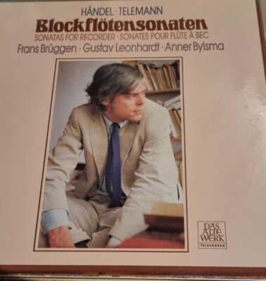 HÄNDEL TELEMANN Blockflötensonaten SONATAS FOR RECORDER SONATES POUR FLUTE...