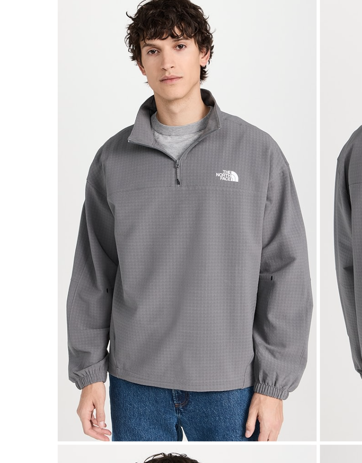 アイル です　　　　　THE NORTH FACE The North Face Tekware Grid 1/4 Zip MSRP$130 Light Breathable Wat