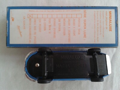 Minialuxe 1/43 – Matra Sports Jet 6 Gendarmerie 1966, Version Bleu Clair, France