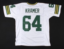 Jerry Kramer Signed Green Bay Packer Jersey Inscribed 