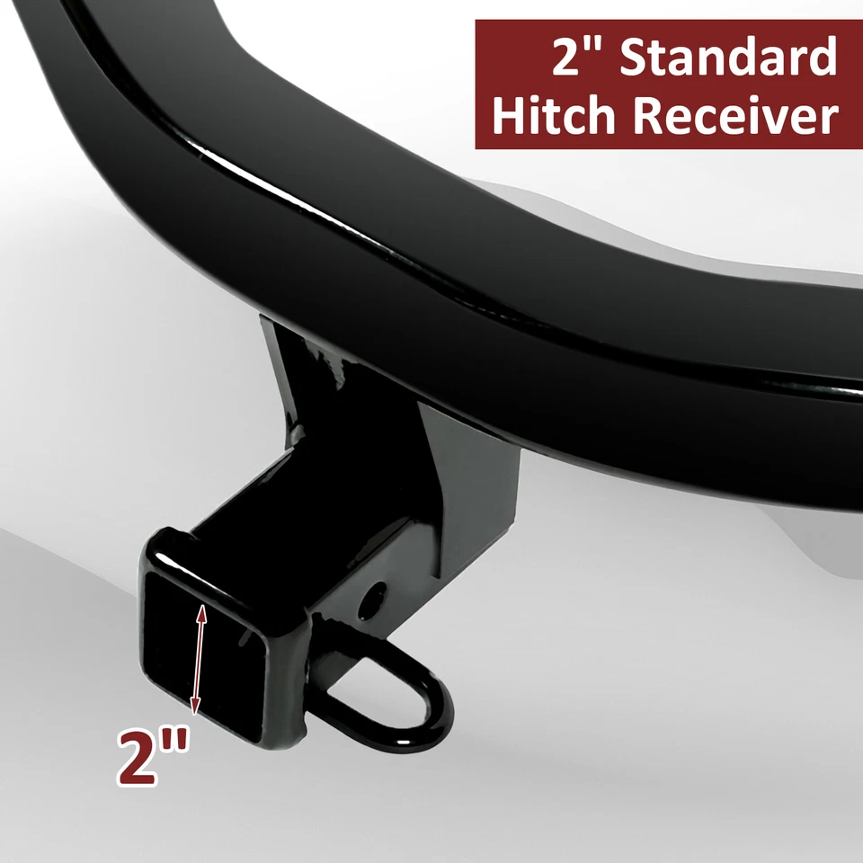 Class 3 Trailer Hitch 2" Tow Receiver For Acura MDX 2014-20 Honda Pilot 2016-22 - Imagem 3 de 4