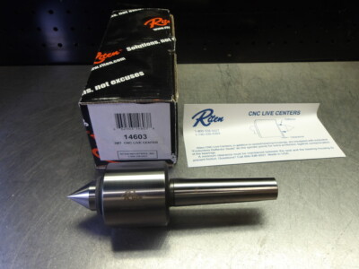 Riten CNC Live Center Morse Taper #3 Shank (3MT) 14603 (LOC3755A)