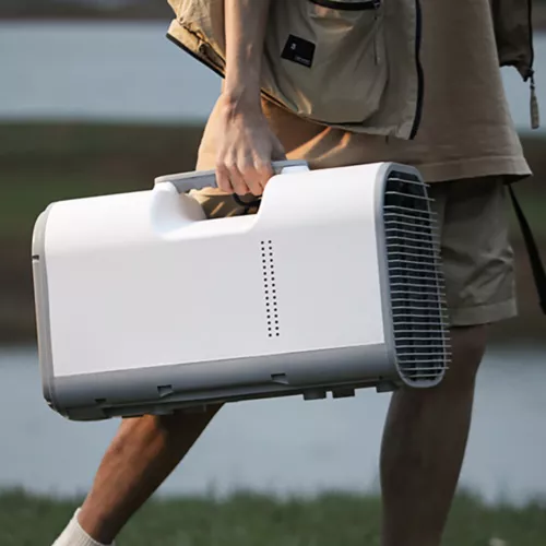 US 110V Electric Portable Air Conditioner 4095BTU for Outdoor Camping Tent 420W - Picture 2 of 20