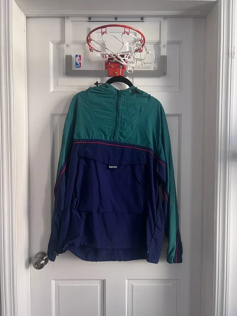 Anorak Supreme Split de SS18 en vert   Taille M   100% authentique