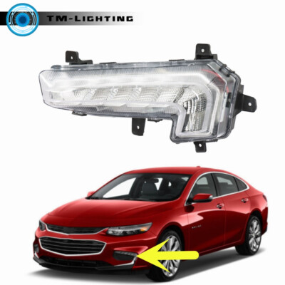 Left Side For 2016 2017 2018 Chevrolet Malibu Fog Light Lamp Driver Side