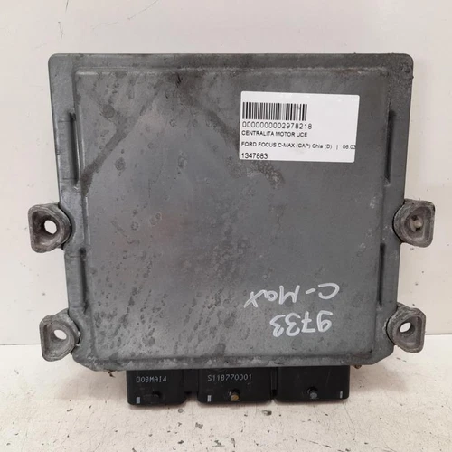 3M5112A650AA Centralina Motore per FORD FOCUS C-MAX (CAP)(2003) Ghia (D) 2978218 - Foto 3 di 10