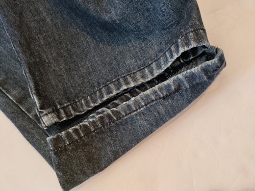 INC Men's 34 X 34 Berlin Slim Straight Blue & Black Denim Jeans - Picture 3 of 14
