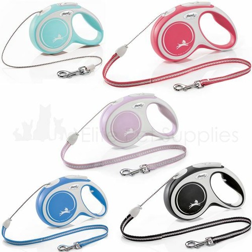 Flexi Dog Lead Comfort Cord Retractable Reflective 3m, 5m or 8m eBay