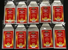 PSA Logo Cardboard Gold Perfect Fit Sleeves for PSA Graded Slabs - 500 count