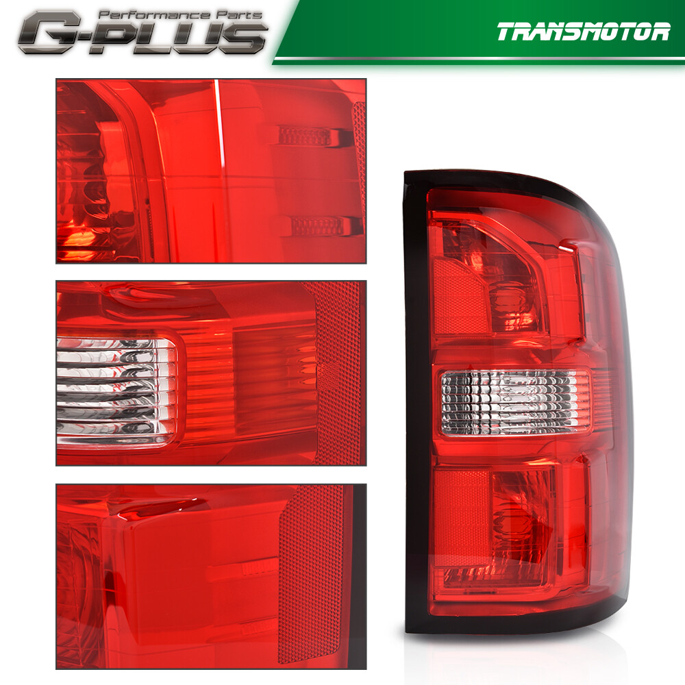 CNNELL Tail Lights W/o Bulbs Compatible With GMC Sierra - Foto 12