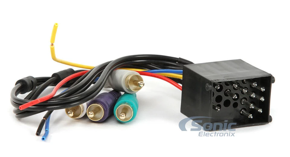 Chicote de fios de integração amplificador Metra 70-8591 para veículos BMW selecionados 1992-2002 - Imagem 2 de 4