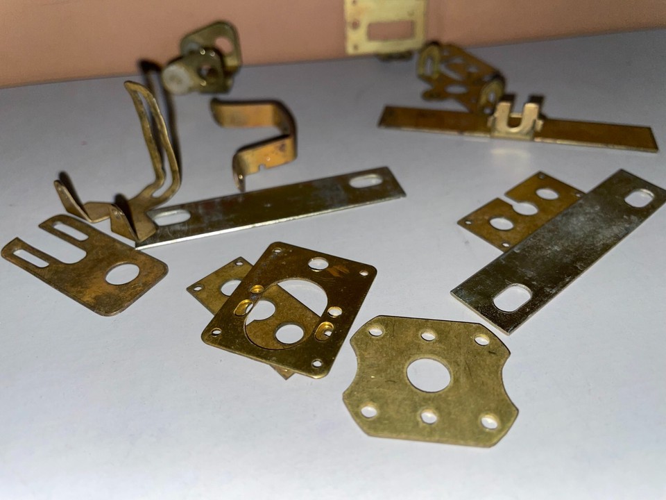 Lot of 1/24 scale Brass slot car chassis parts OLDIES eBay