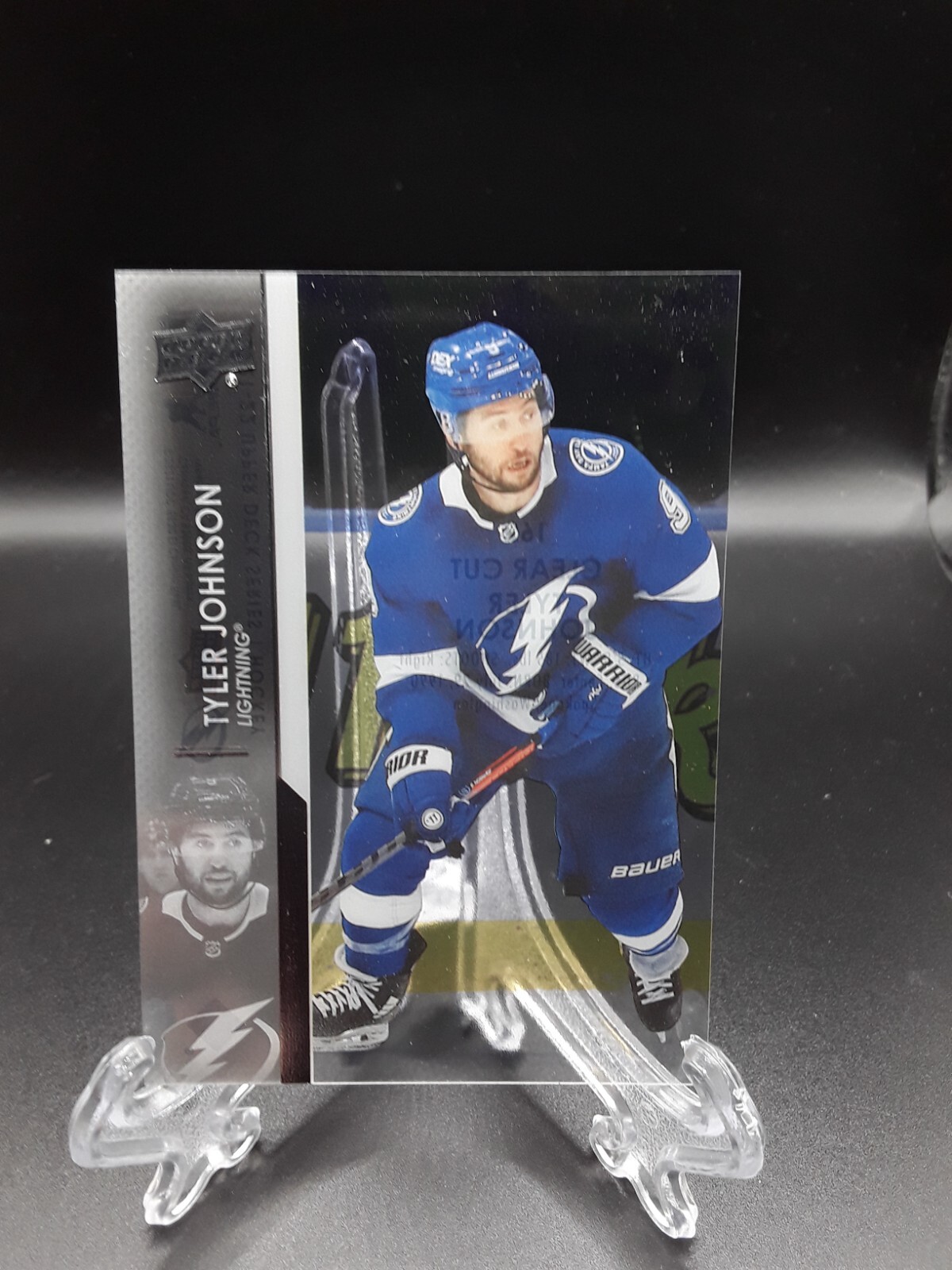 2021-22 Upper Deck Tyler Johnson Clear Cut #162
