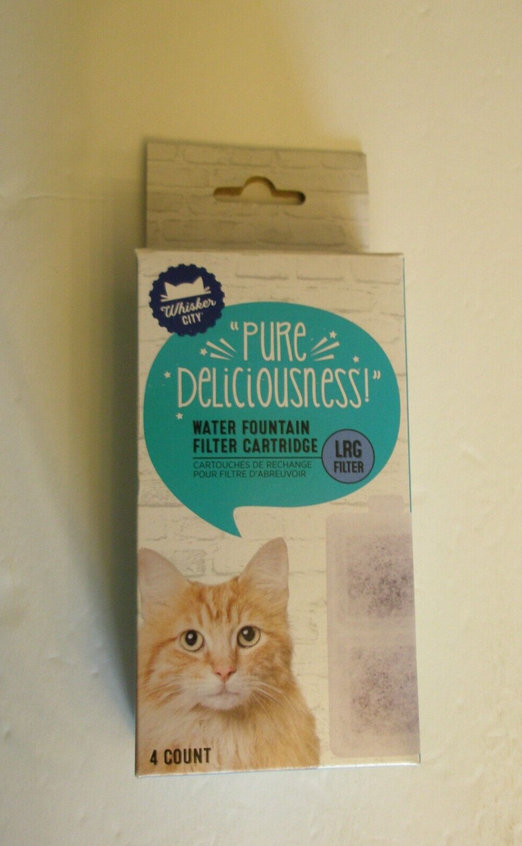 Whisker City Feline Water Fountain Activated Carbon Whisker City