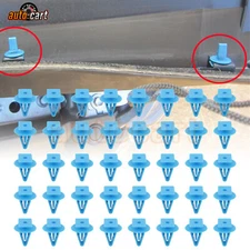 40Pcs For Honda & Acura 90602-TA0-003 Blue Cowl Vent Retainer Clip Fastener