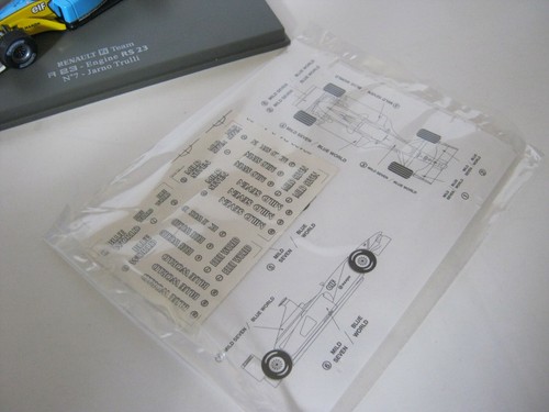 1:43 Renault R23 F1 J.Trulli 2003 original Renault Con Tabakdecals Emb.orig - Picture 4 of 4