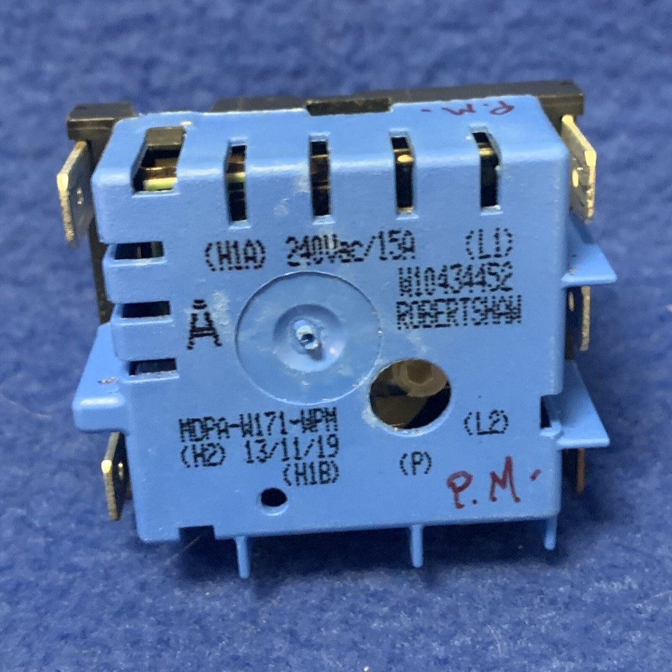 Whirlpool Maytag Stove Infinite Switch Element Control W10434452