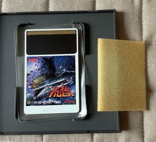 TAITO Ultimate Kyukyoku Tiger for PC Engine PCE HuCARD 1989 USED From Japan F/S - Picture 3 of 4