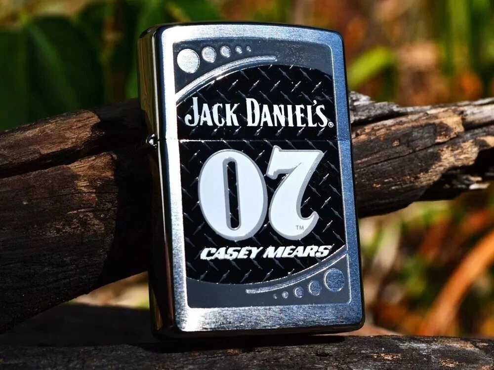 Jack Daniels Racing Zippo Lighter - Casey Mears - NASCAR - Chevy