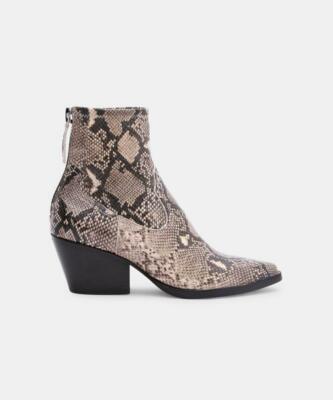Dolce Vita Snake 'Shanta' Ankle Booties Size (MSRP $159)