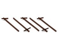 Mu N-A50237 - Fertigmodell Strommasten Holz 5X - Spur N - Neu