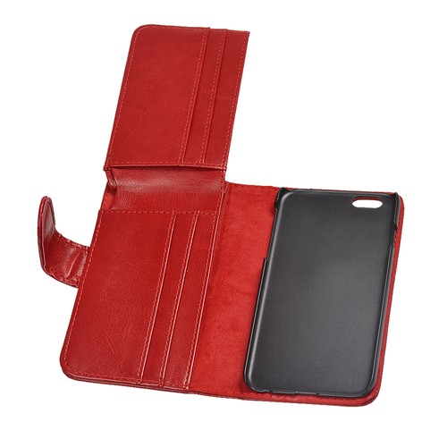 Neu Kartenetui Flip Wallet Leder Tasche Hülle für Apple iPhone 6S - Bild 44 von 44