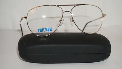 High Quality Vintage Eyeglasses Pilot Gold 60 16 145